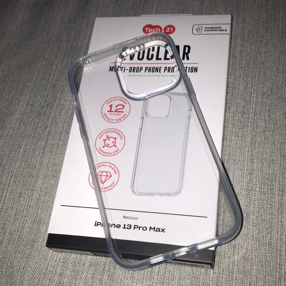 Evoclear multi-drop iPhone 13 pro max case